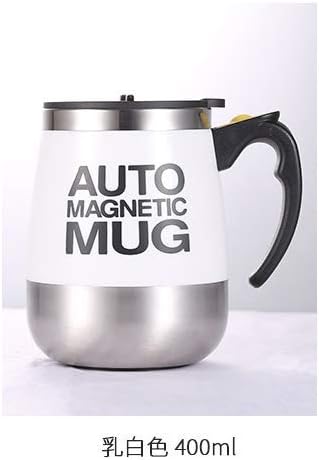 Hoveey Self Stirring Coffee Mugs Auto Self Mixing for/Keto Coffee/Tea/Hot Chocolate/Milk/Cocoa Protein Shaker Mug For Travel Office