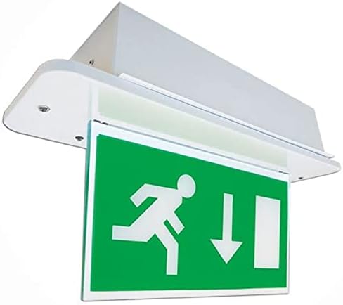 Eterna LEDMDDEM3 YESSS Recessed LED Emergency Downlight with Dropdown Sign