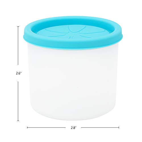 Ice Cream Freezer Containers, Beasea 4pcs 6 oz Homemade Ice Cream