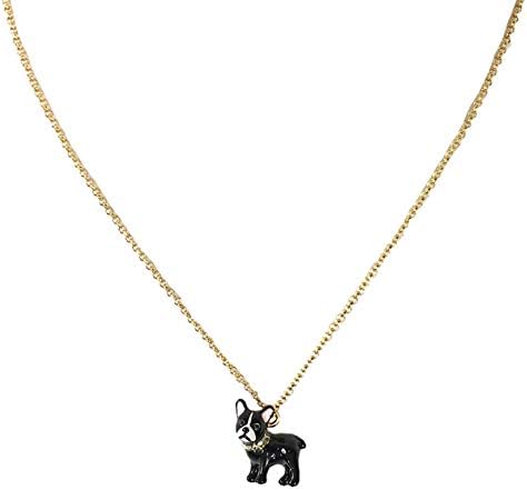 kate spade pug necklace