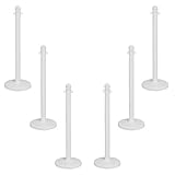 Mr. Chain 96401-6 White Stanchion, 2.5" link x