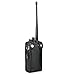 Ailunce HD1 Retevis RT29 Radio Pouch,Two Way Radio Case Walkie Talkie Holster Radio Holder Leather Case Carrying Holder with Adjustable shoulder straps,Transparent at the Button(1 Pack)