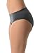 Balanced Tech Women's 3 Pack Classic Seamless Hipster Brief Bikini Panties - Black - Small