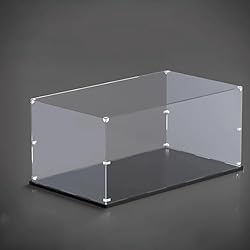 HAIWENFEIQI Acrylic Display Case for Lego Lunar