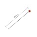 Valar Dohaeris 800 Pieces Sewing Glass Head Ball Straight Quilting Pins for Jewelry Wedding Dressmaking Components Flower Decoration with Tomato Pin Cushion,8 Colors