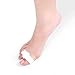 Cerkos Gel Toe Separators Straightener Bunion Protector Corrector for Improving Foot Strength and Balance (2 pcs)