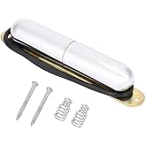 Single Coil Lipstick Tube Pickup, 3.73K Ohm for Guitar | Cigar Box Replacement, Metal Body, 54g Weight, 9cm Screw Spacing, 2 Screws 2 Springs, Fits 3 String 4 String