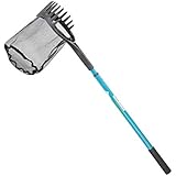 Aquascape 74004 Pond Shark Net Skimming, Maintenance and Water Garden Tool, Blue