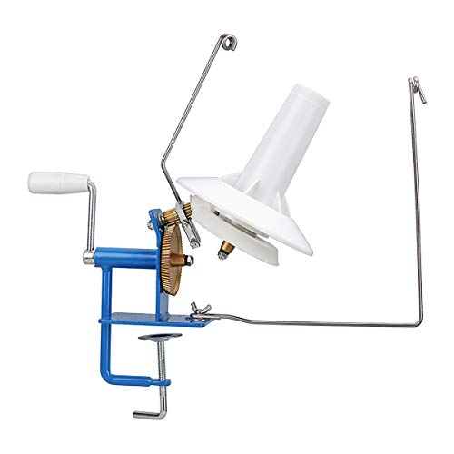 Yarn Ball Winder Large, Jumbo Metal Fiber/Wool/String Ball Winder Hand Operated Capacity 10-Ounce