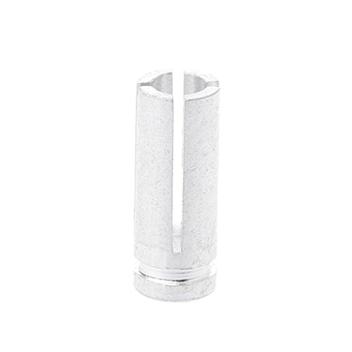 ULKEMEÂ 6 Pcs Dart Flight Protector Aluminum Alloy Material Silver