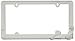 Cruiser Accessories 22001 Stiletto License Plate Frame, White/Black