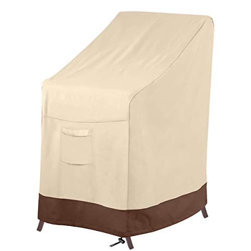 Vailge Stackable Patio Chair Cover Waterproof, Heavy Duty Furniture