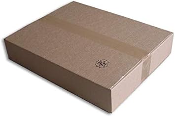 Cajas cartón (N ° 57) formato 450 x 350 x 80 mm: Amazon.es: Oficina y papelería