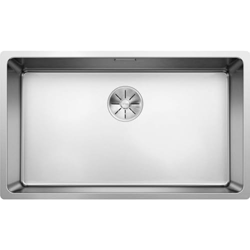 BLANCO ANDANO 700-U 522971, Base Cabinet Sink, Base Cabinet Bowl, With InFino Drain System, Satin Stainless Steel Finish
