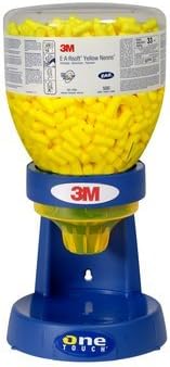 3M (391-1005) Large Uncorded Earplugs 391-1005, in One Touch(TM) Dispenser Refill Bottle