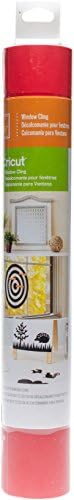 Cricut Decorative Window Cling, Red