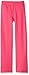 Hanes girls Comfortsoft Ecosmart Open Bottom Leg Sweatpants Pants, Amaranth, Small US