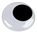 Giant Googly Eyes - 6-Pack Plastic Large Wiggle Eyes, Adhesive Moving Eyes, Art Craft Supplies, for DIY, School Projects, Toy Accessories, and Scrapbooking, Doll Making, Black, 5.9 Inches Diameter