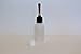 Flow Thru Paint Brush Bottle applicator- Soft Red Sable Hair Fill Brush- 2 Ounce Soft Squeeze Bottle- Luer Lock Cap for Easy Brush Replacement by Gaunt Industries