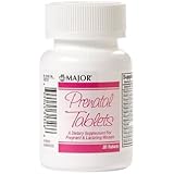 Amazon Com Major Prenatal Vitamins 100 Tabs Health Personal Care