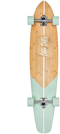 Ten Toes Board Emporium Zed Bamboo Cruiser Longboard
