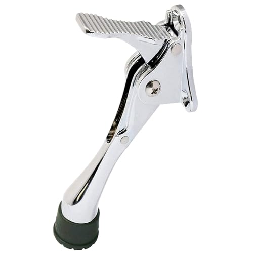 HA SHI Kickdown Door Stopper Chrome