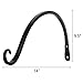 Mkono 4 Pcs Hanging Plants Bracket Wall Planter Hook Curved Bird Feeder Hanger, 14 inchthumb 3
