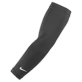 Nike Dri-Fit Solar Sleeves (Medium/Large, DARK GREY/WHITE)