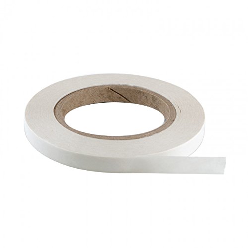 Bulk Hardware BH04948 Self Adhesive Heavy Duty Double Sided Tape for Window Insulation Kits etc, 13mm x 7.5 Metres (1/2 inch x 24.3ft) - White