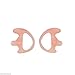 2 Right Small FLESH FLEXIBLE SEMI CUSTOM EAR MOLD INSERT RUBBER GEL EARPIECE Police Patrol Duty Gear
