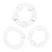 Kenrtuers 3Pcs Male Co Ckring E-Rection Enhancer Delay Prolong Toys