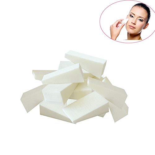 CHOP MALL Facial Cosmetic Makeup Sponge Latex Foam Wedges (24 Count)