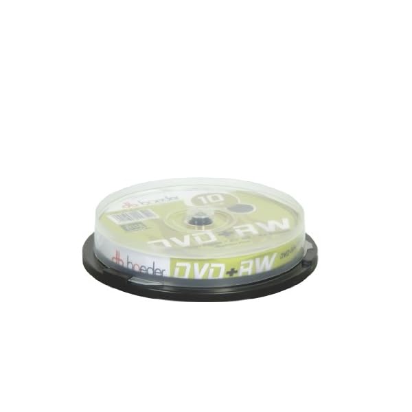 Geha 00116522 Boeder DVD+RW 4,7GB, 4xSpeed, 10er Cakebox