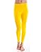 Flying Street Ladies Yellow Full Length Seamless Leggings