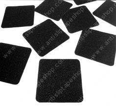 Black Standard Anti Slip Tape 6''x24'' with Rounded Corners (1pc)