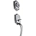 Kwikset 699BW Lip 11P Belleview Dummy Sectional Handleset, Exterior Only, Venetian Bronze