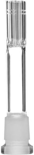 SCIENTIFIC GLASSWARE STEMS 12-394 29MM BY 18MM STEM 6 ARM TREE CLEAR 3"
