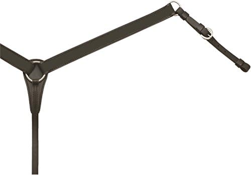 Billy Cook Saddlery Arabian Plain Breast Collar - Light Chocolate - Arabian