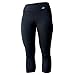 Dynamic Athletica Black Compression Capri Leggings for Women/Slimming Yoga Pants/Tights & Workout Clothes (Small, Black-D)