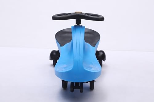 Carrinho Gira Gira Infantil Twist Rolimã, Movimento por Balanço do Volante, Suporta até 70 kg (Azul/Preto)