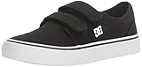 DC Boy's Trase V Sneaker, Black/White, 3 M US