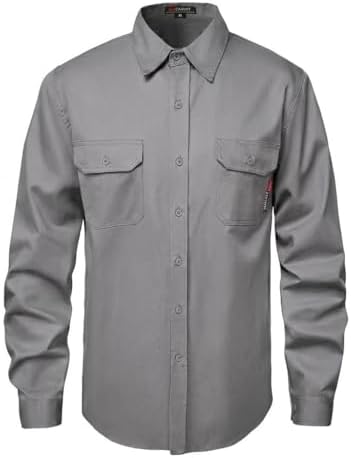 Amazon.com: Just In Trend Flame Resistant Light Weight FR Shirt