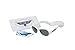 Babiators Gift Set for Baby, Toddler & Kids, Wicked White Original Sunglasses (Age 0-3) and Accessories Pack