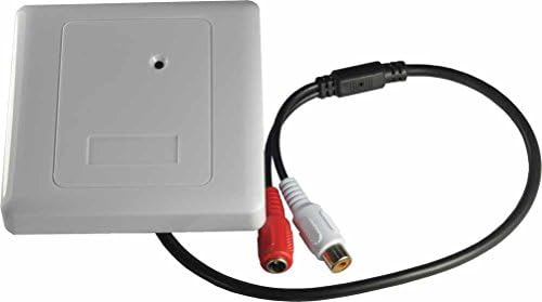 Cambase Spy Microphone for Security Camera Pre-amp Audio Pickup Device CCTV Surveillance System Sound Vioce Monitor