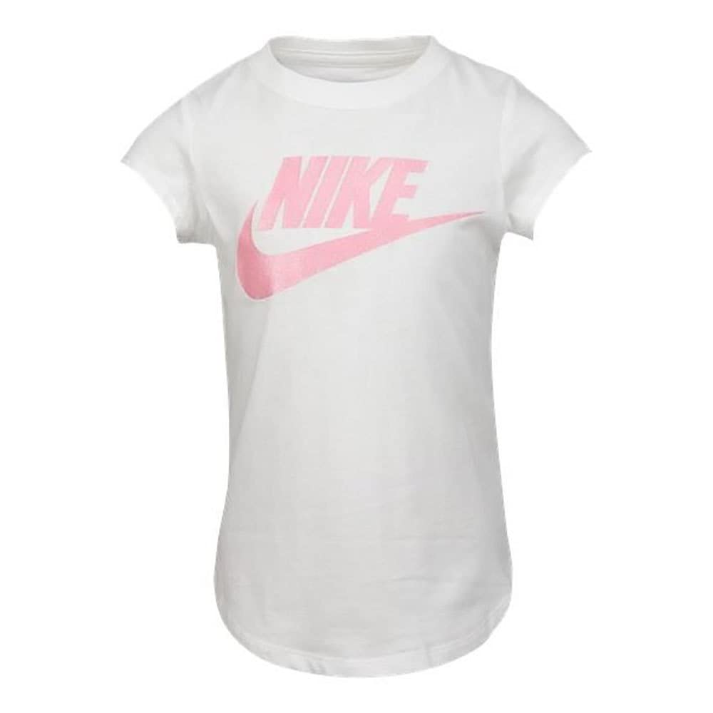 NIKE Kids Futura Short Sleeve T-Shirt 5-6 Years White