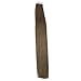Full Shine 20inch Tape Hair PU Skin Weft Color #8 Ash Brown Tape in Extensions Unprocessed Real Human Hair Skin Weft Tape in Hair