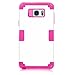 Galaxy Note 5 Case ,DDLBiz Hybrid Impact Shockproof Pattern Rubber Case Cover For Samsung Galaxy Note 5 (Samsung Galaxy Note 5, Hot Pink)