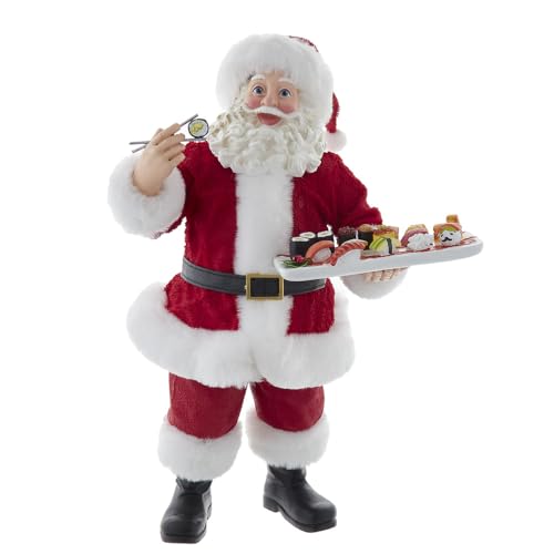 Kurt S. Adler Santa with Sushi Figurine