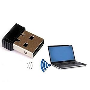 Celrax Wi-Fi Receiver, 2.4Ghz, 802.11B/G/N USB 2.0 Wireless Wi-Fi Network Adapter