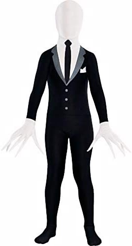 Teen Slender-Man Partysuit, Halloween Kids' Boys' Costumes for Children